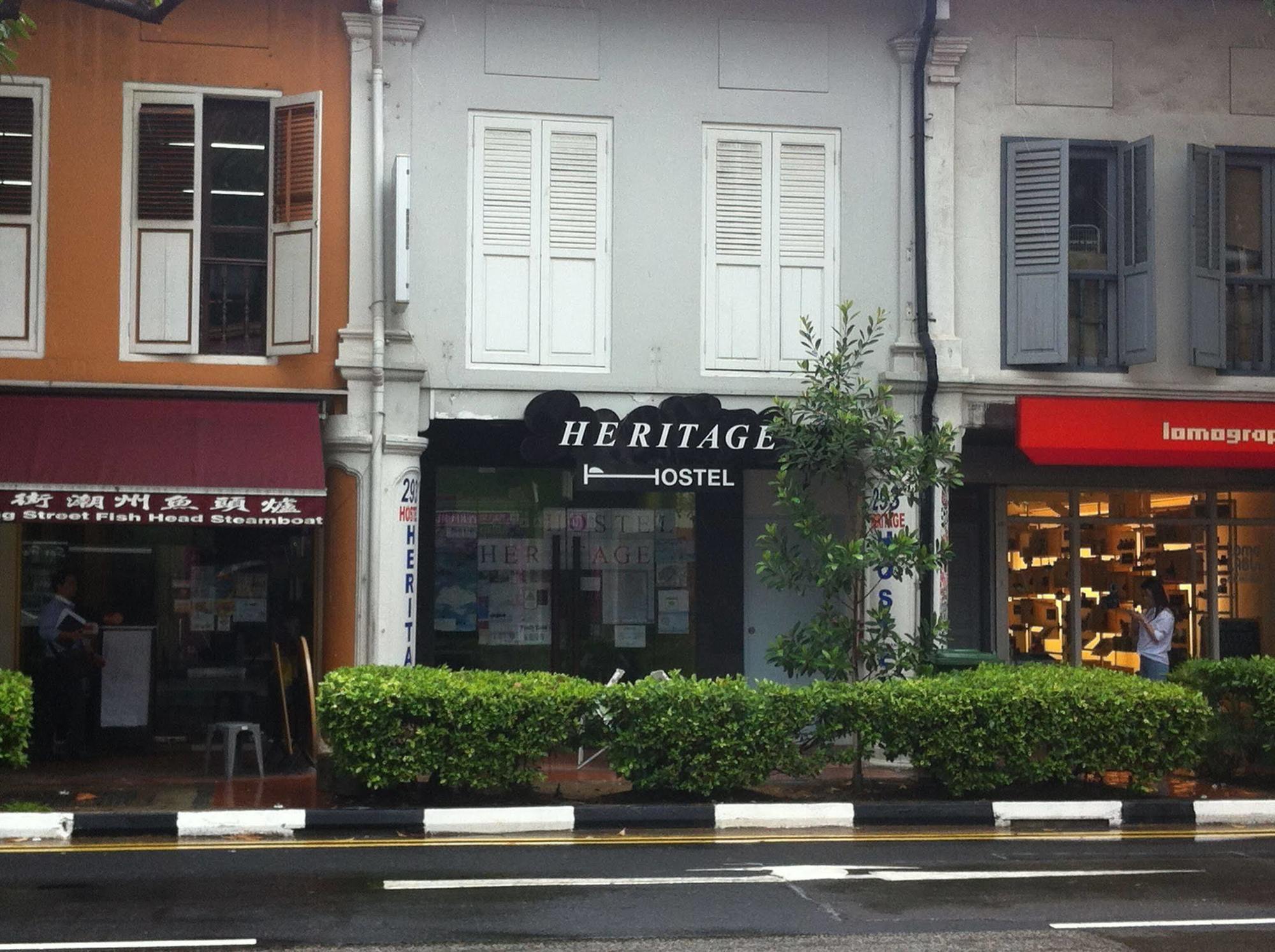 Heritage Hostel Singapur Exterior foto